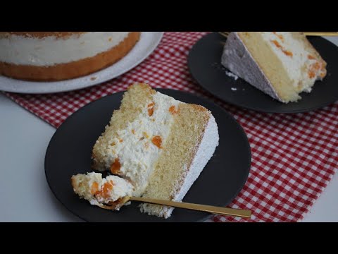 Käse Sahnetorte ohne Gelatine / Mandarinentorte