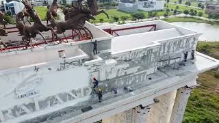 Perbaikan & Pengecatan Ulang Gerbang Citraland Palembang