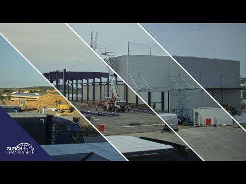 Bau unserer Lagerhalle 2021 – Zeitraffer