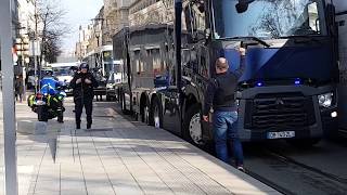 Un convoi de la banque de France bloqué à Saint-Etienne