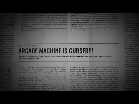 The Cursed Arcade Machine