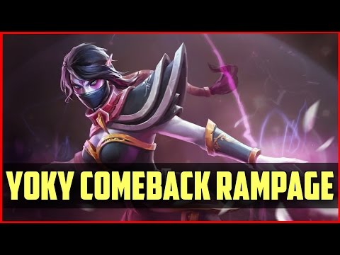Empire.yoky- TA Comeback Rampage vs [A] DOTA 2