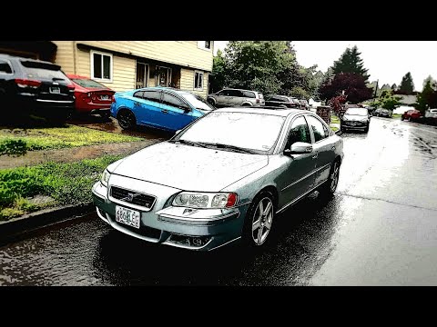 Volvo s60R do88 Intercooler install, test drive...