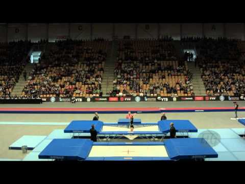 MAKSHTAROVA Sviatlana (AZE) - 2015 Trampoline Worlds - Qualification TR Routine 1