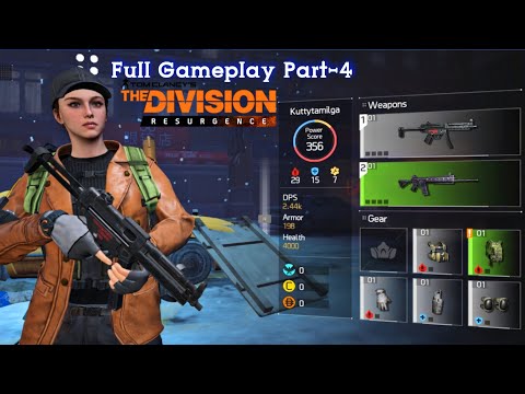 The Division Resurgence Gameplay Walkthrough (Android, iOS) - Part 4 |Free Do#thedivisionresurgence