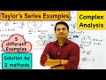 Taylor S Series Examples Complex Analysis