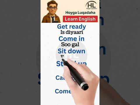 Learn English and somali phrases #shorts