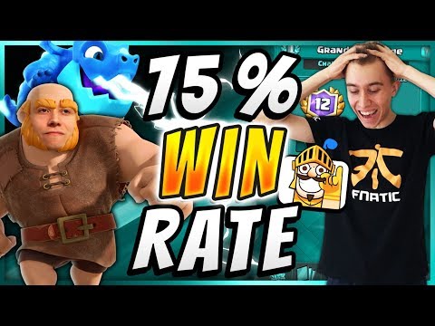 75% WIN RATE! SECRET GIANT ELECTRO DRAGON DECK! — Clash Royale