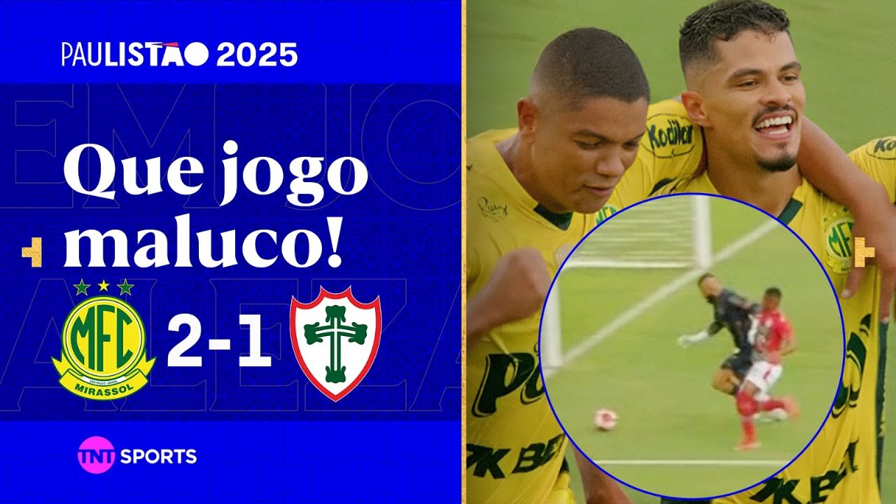 GOL CONTRA BIZARRO, FALHA DO MURALHA E ASSISTÊNCIA DO KINGNALDO! MIRASSOL 2 X 1 PORTUGUESA