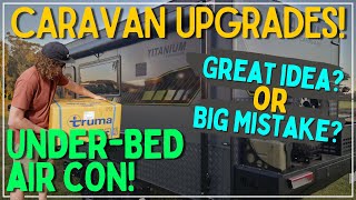 Caravan Upgrades Time! | Air Con, Internet, Ceramics and Storage Ideas! | New Ideas In A Caravan?