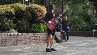 AC/DC - Safe in New York City (Angus Young Street Performer)