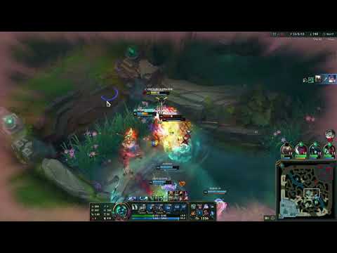 When they cant kill you - Hecarim Teamfight