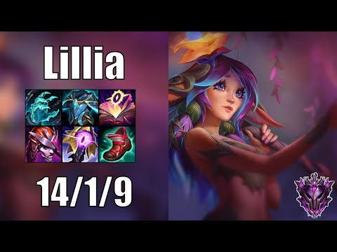 Lillia vs Taliyah JUNGLE - Patch 12.11 euw1 MASTER