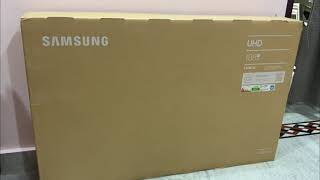 Unboxing samsung 43 inch 4k ultra HD smart TV for my bedroom #viral #subscribe #unboxing #trending