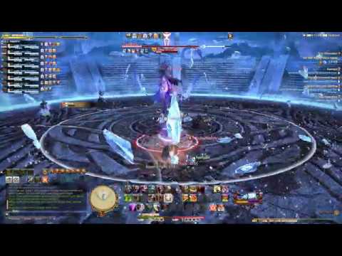 Final Fantasy XIV Shiva phase change.