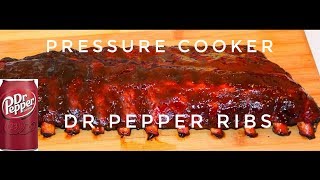Dr Pepper Baby Back Ribs - Electric Pressure Cooker Recipe