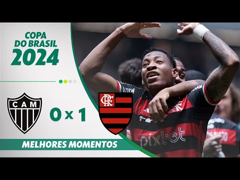 Gols e lances de Atlético Mineiro x Flamengo