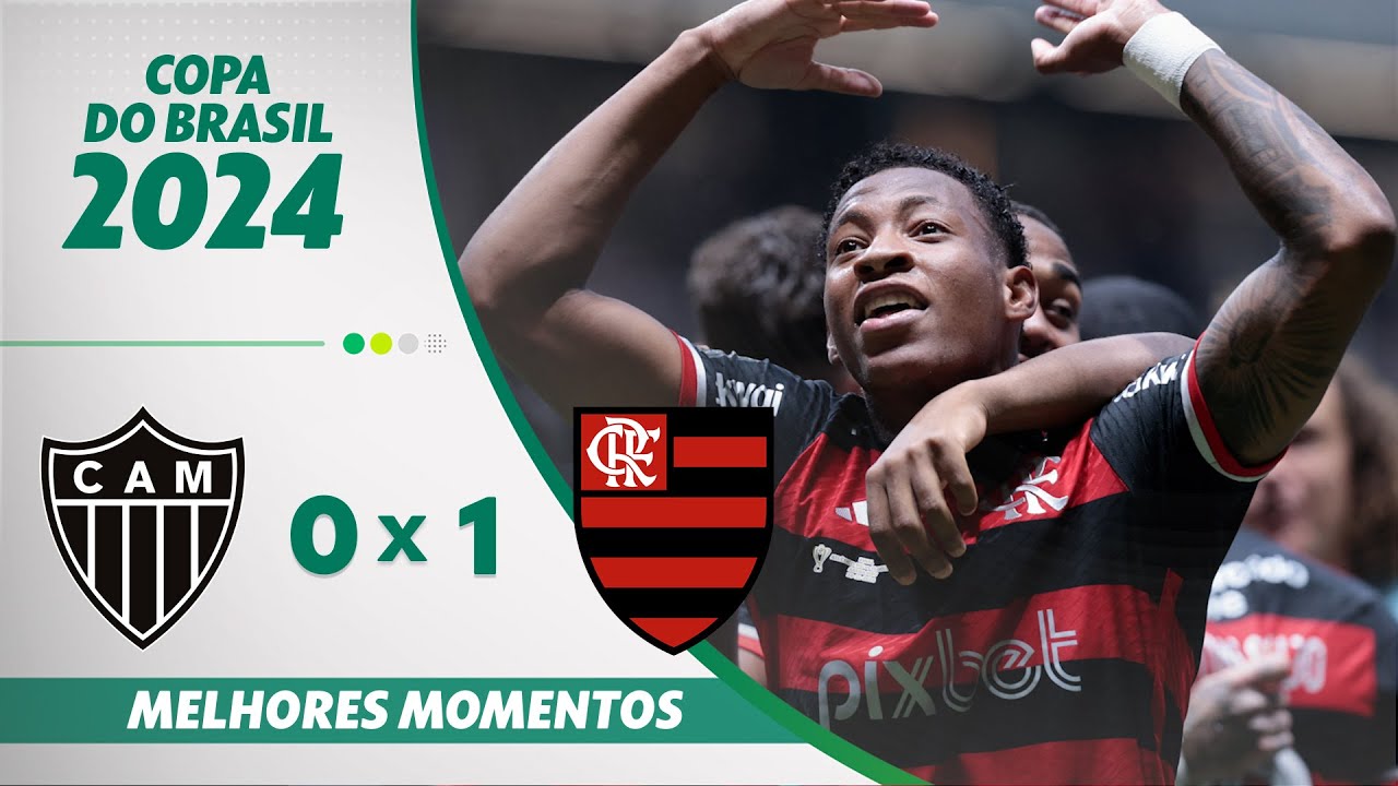 ATLÉTICO-MG 0 X 1 FLAMENGO | MELHORES MOMENTOS | FINAL COPA DO BRASIL 2024 | ge.globo