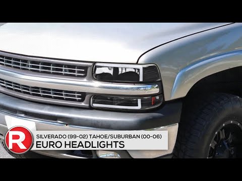 DIY Install: Spec-D Headlights Silverado (99-02) Tahoe / Suburban (00-06) w/ LED Bar - Black/Chrome