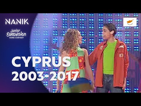 CYPRUS 🇨🇾 in Junior Eurovision 2003-2017 | #NANIK