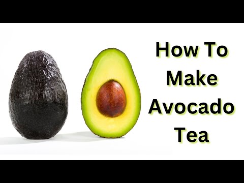 How To Make Avocado Tea For Amazing Health Benefits