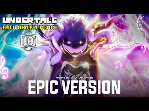HOPES AND DREAMS - 『Epic Orchestral Metal Cover』 Asriel Theme | Save The World | Undertale OST Cover
