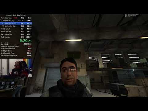 half-life 2 any% in 1:04:49 - speedrun