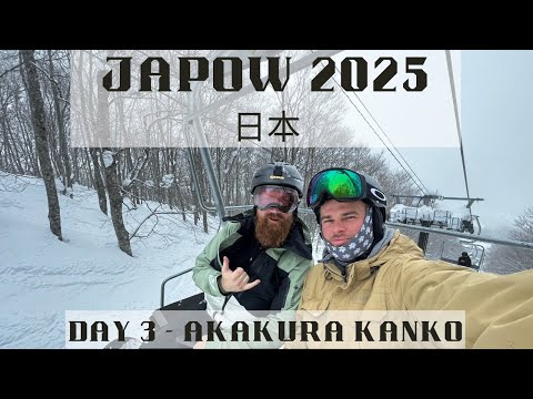 Japow 2025 - Day 3 - Akakura Kanko, Japan