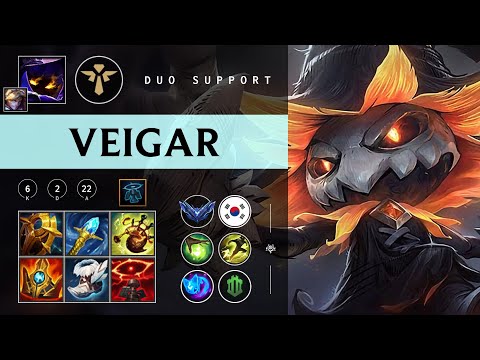Veigar Support vs Leona - KR Diamond Patch 26.01