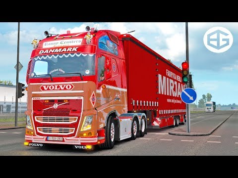 Volvo FH16 TUNING MOD ETS2 1.35 (Euro Truck Simulator 2) G29
