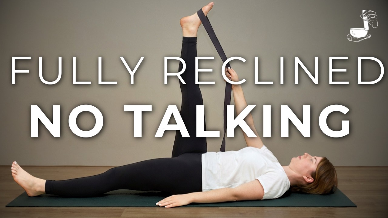 60 Min Silent Nervous System Reset Yin Yoga — Yin Yoga class, 61 minutes