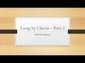 Long By Chron Part 2 Calculate The Position Line