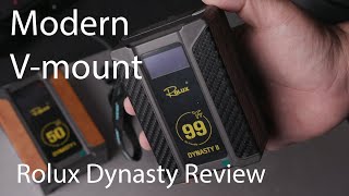 Rolux Dynasty Battery Review: V-Mount Entering the Modern Age with USB C PD