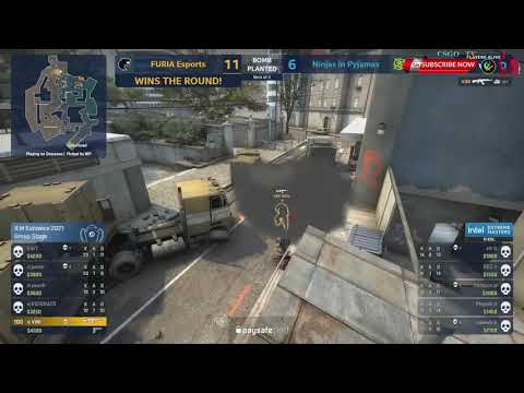 FURIA vs NIP   IEM Katowice  CSGO  HIGHLIGHTS !!!