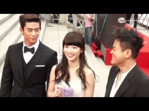 110526 Taec Suzy JYP RED CARPET- 100sang