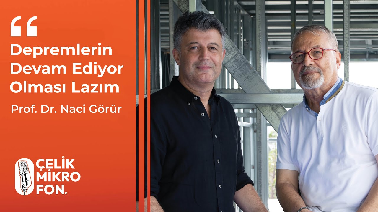 Çelik Mikrofon | Depremlerin Devam Ediyor Olması Lazım | Prof.Dr.Naci Görür