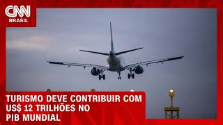 Vídeo: Turismo deve contribuir com US$ 12 trilhões no PIB mundial em 2026 | CNN MERCADO