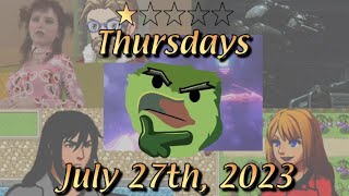 One Star Thursday: July 27th, 2023