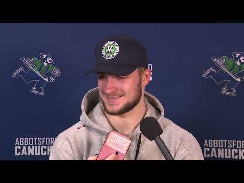 Danila Klimovich Post Game Interview | Jan 20