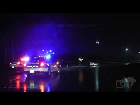 02-28-2021 Lexington, KY Lighting Strike As Camera Roll Up on Accident Scene