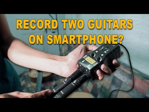 SERUNIAUDIO™ // SEM-01 - Record Two Guitars on Smartphone using Saramonic Smartrig+