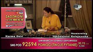 2022 01 05 Magdalena Kulejewska w telewizji EZO TV