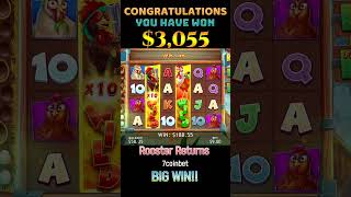 Rooster Returns Slot | big win!!! #slots #slot #slotsbigwin