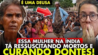 DIABÃ0 APARECEU na ÍNDIA! DEUSA RESSUSCITA MORTOS e CURA DOENTES nas RUAS está SENDO ADORADA!