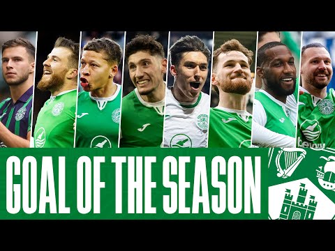 Hibernian FC 2024/25 Goal Of The Season Nominees