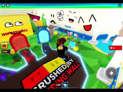 Finally getting the faster than the wall potion in be crushed by a speeding wall.