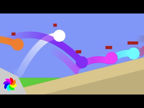 Escape The Toxic Waste - Algodoo Marble Race