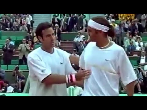 Roger Federer vs Alex Corretja 2001 Roland Garros QF Highlights