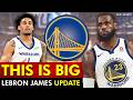 HUGE LeBron James Warriors Update Via NBA Insiders NEW Warriors Rumors On Yaxel Lendeborg
