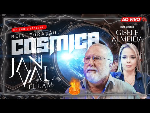 JAN VAL ELLAM & GISELE ALMEIDA conversam sobre REINTEGRAÇÃO cósmica #Especial #FritaMente